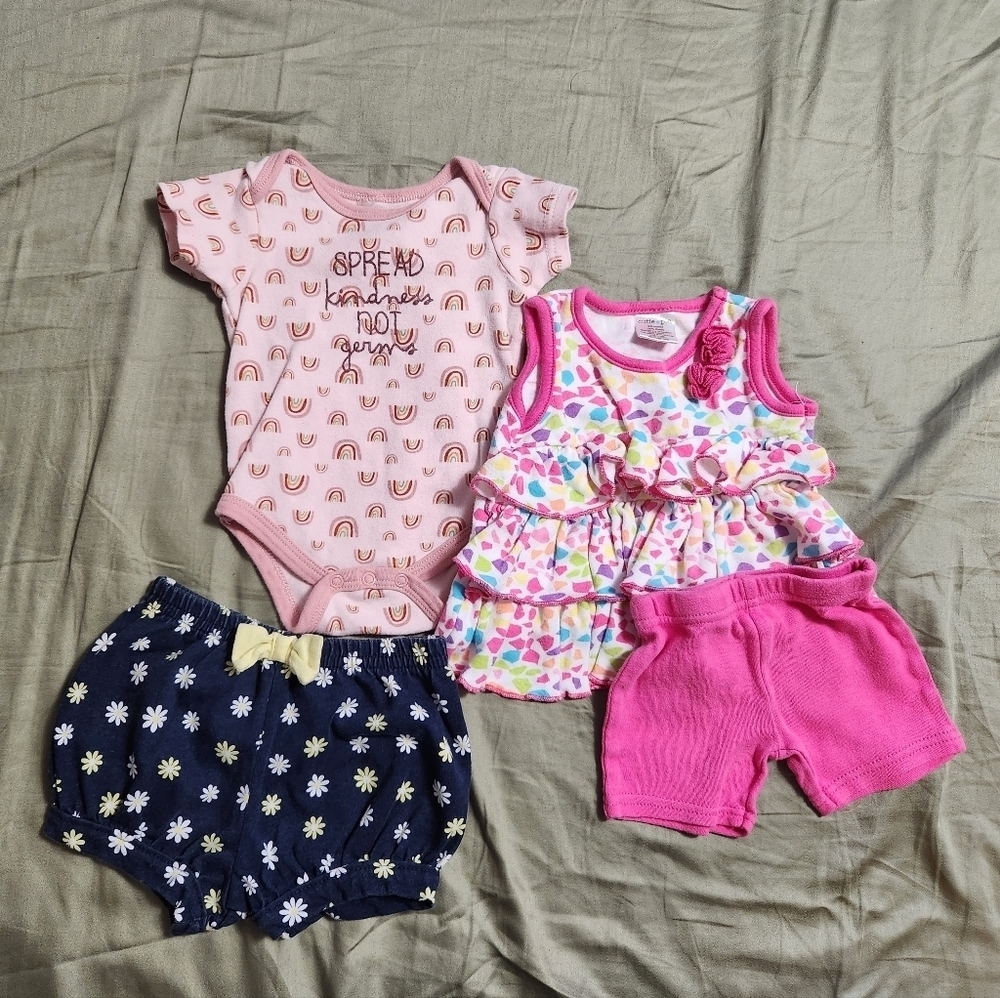 Baby Girl Summer‎ Bundle Size 3-6 Months